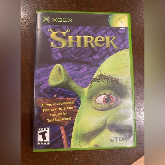 Shrek (Microsoft Xbox, 2001) COMPLETE - Picture 1 of 3